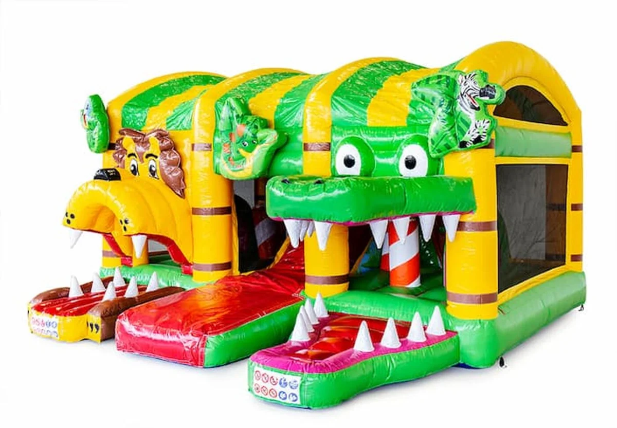 Location Multiplay XXL Jungle — château géant couvert JB Gonflables